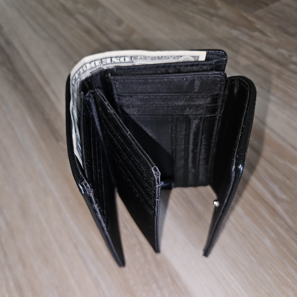 Black Leather Wallet